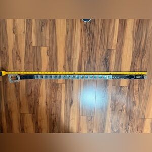 Black Studded Leather Belt with Crystal Stones